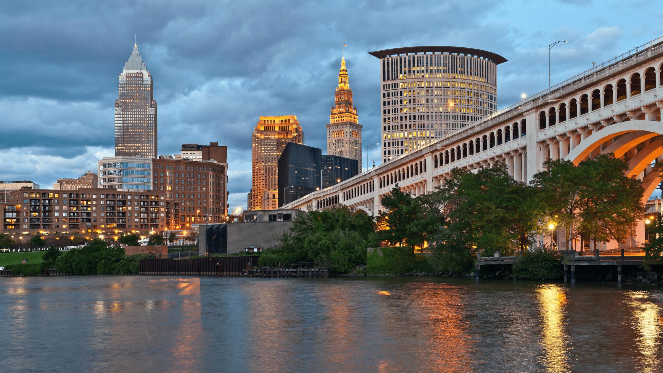 Cleveland, OH Cityscape