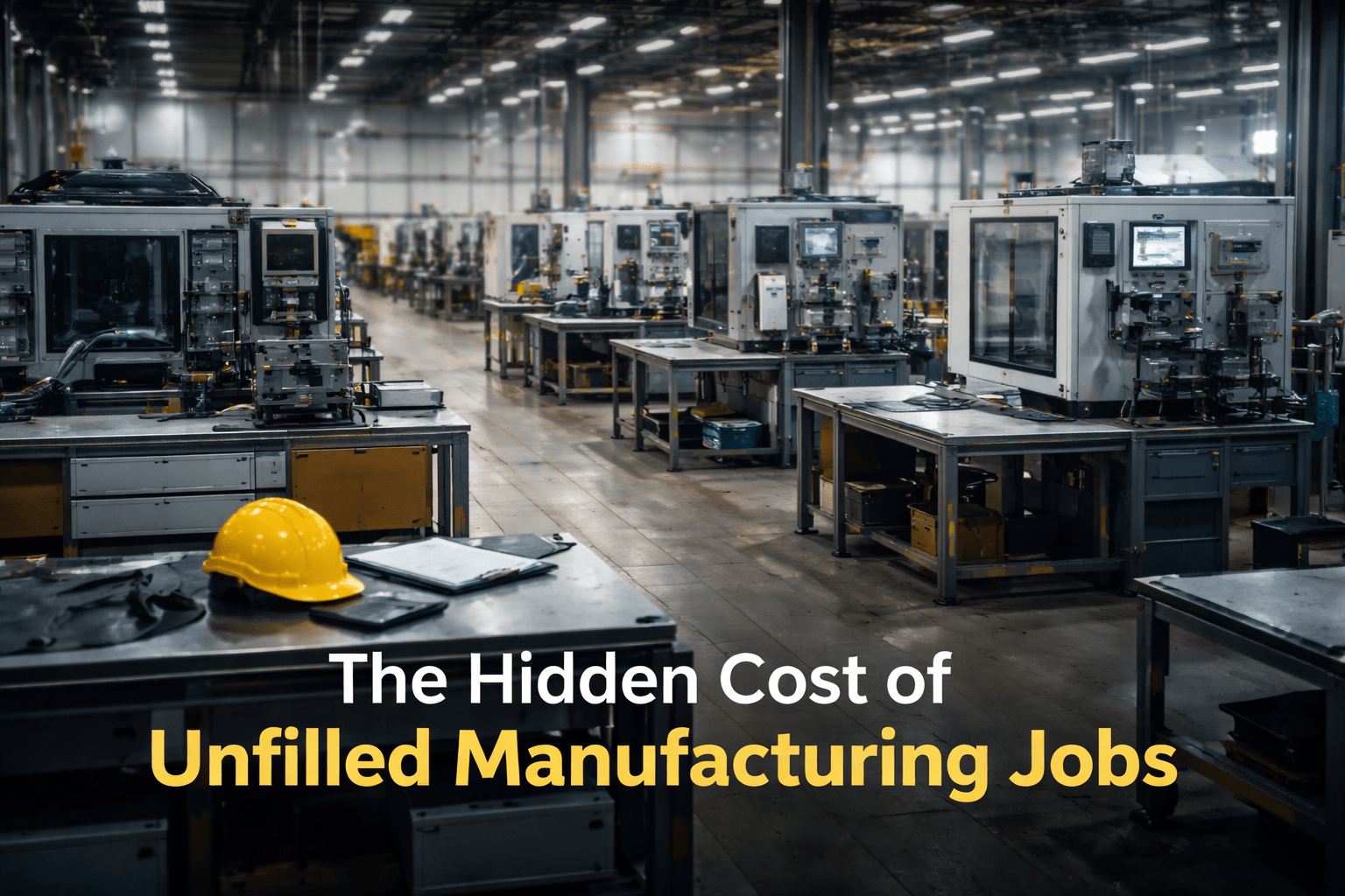 hidden cost of unfilled manuffacturing jobs